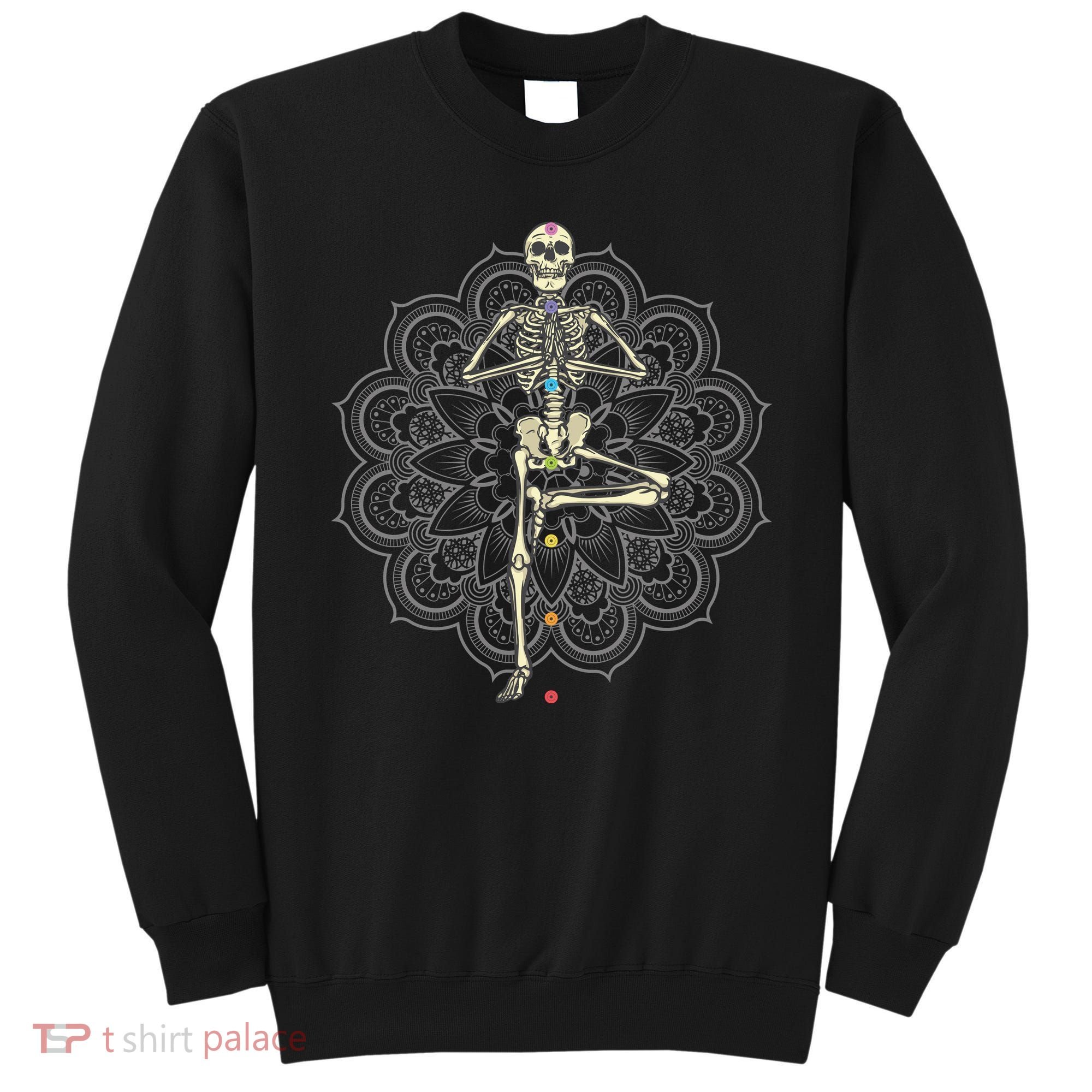 Skeleton Yoga Sweatshirt