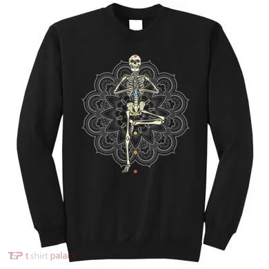 Skeleton Yoga Sweatshirt