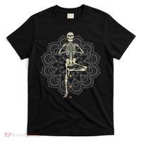 Skeleton Yoga T-Shirt thumb 0