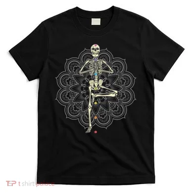 Skeleton Yoga T-Shirt