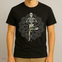 Skeleton Yoga T-Shirt thumb 3