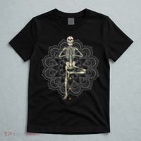 Skeleton Yoga T-Shirt thumb 5