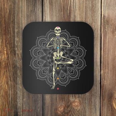 Skeleton Yoga Coaster