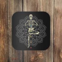 Skeleton Yoga Coaster thumb 0