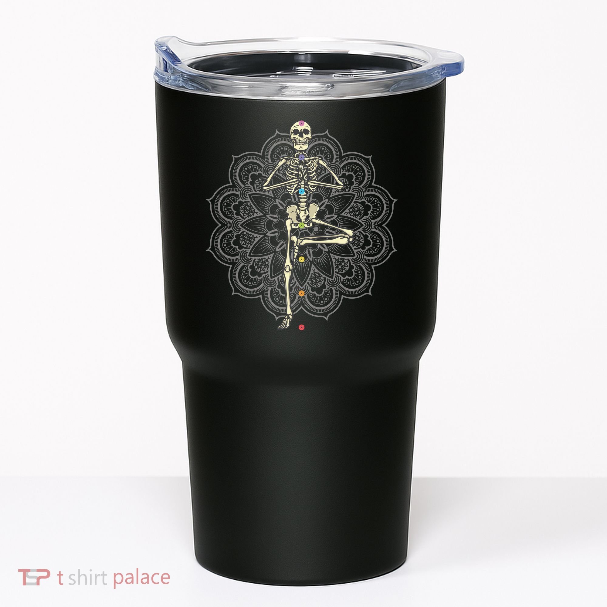 Skeleton Yoga Tumbler
