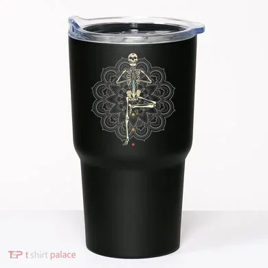 Skeleton Yoga Tumbler