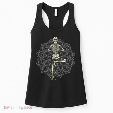 Skeleton Yoga Women's Tank Top