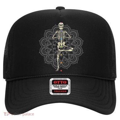 Skeleton Yoga Hat