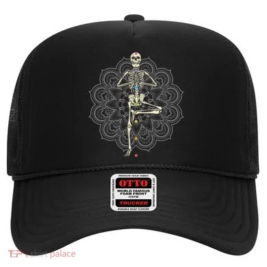 Skeleton Yoga Hat