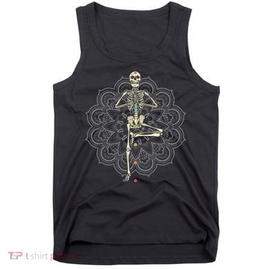 Skeleton Yoga Tank Top