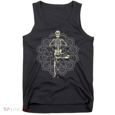 Skeleton Yoga Tank Top