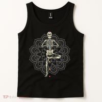 Skeleton Yoga Tank Top thumb 2