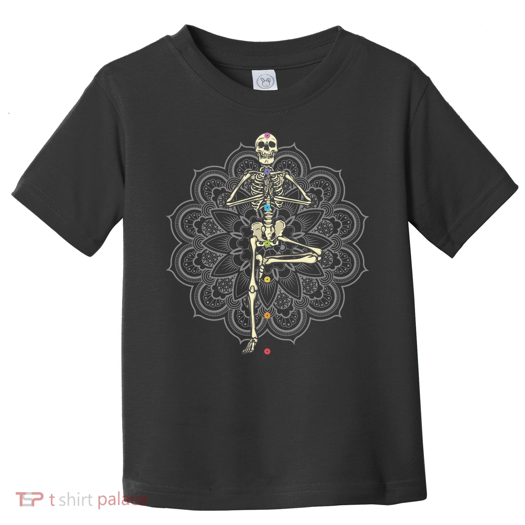 Skeleton Yoga Toddler T-Shirt