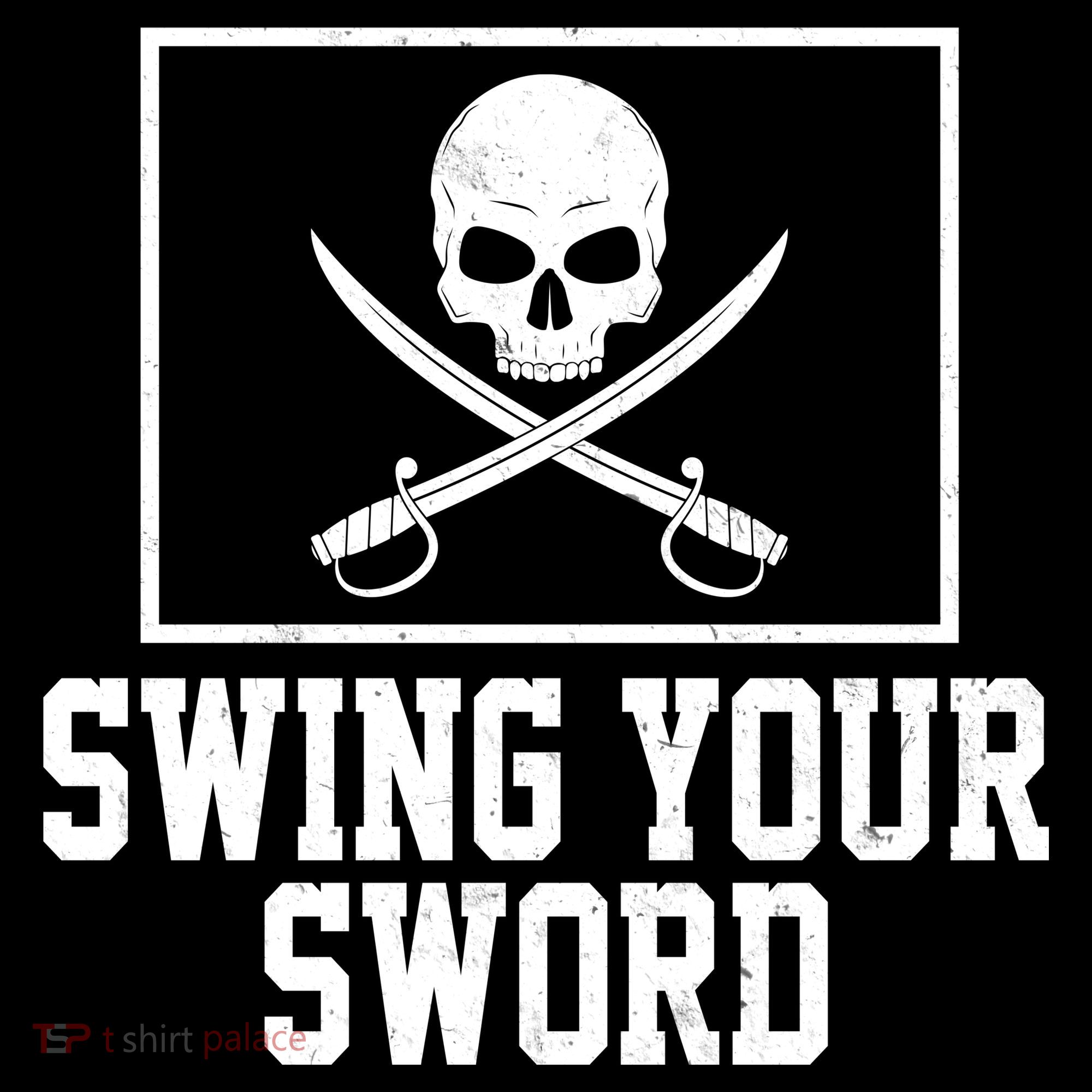 Swing Your Sword Pirate Skull And Swords Visor