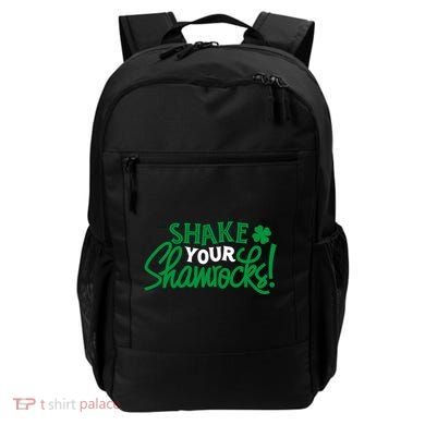 Shake Your Shamrocks Funny St Patricks Day Backpack