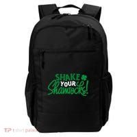 Shake Your Shamrocks Funny St Patricks Day Backpack thumb 0