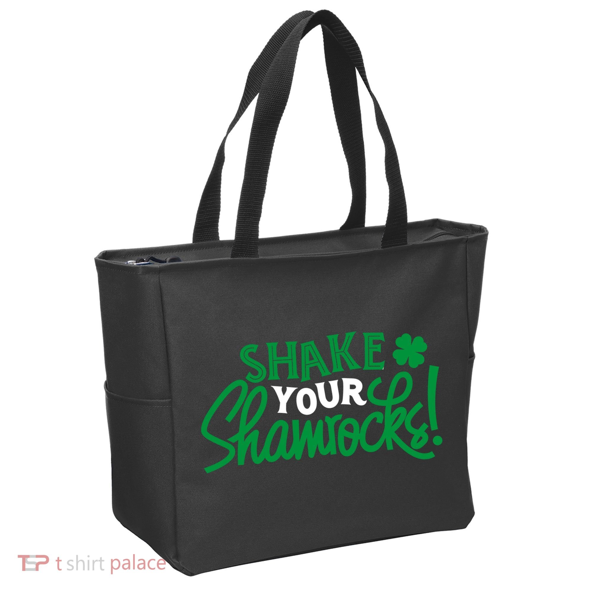 Shake Your Shamrocks Funny St Patricks Day Tote Bag