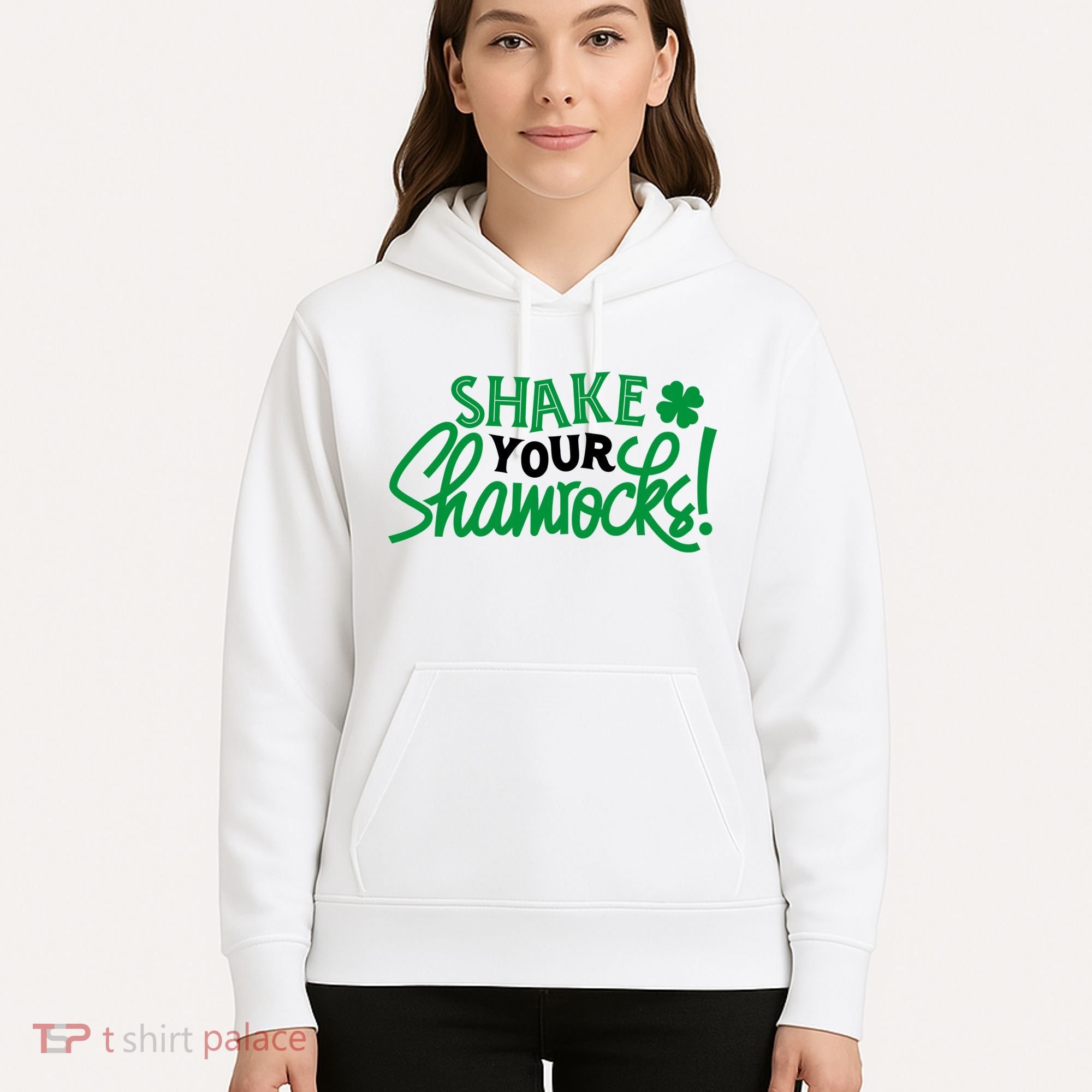 Shake Your Shamrocks Funny St Patricks Day Hoodie