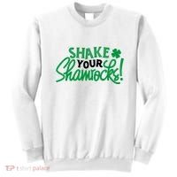 Shake Your Shamrocks Funny St Patricks Day Sweatshirt thumb 0