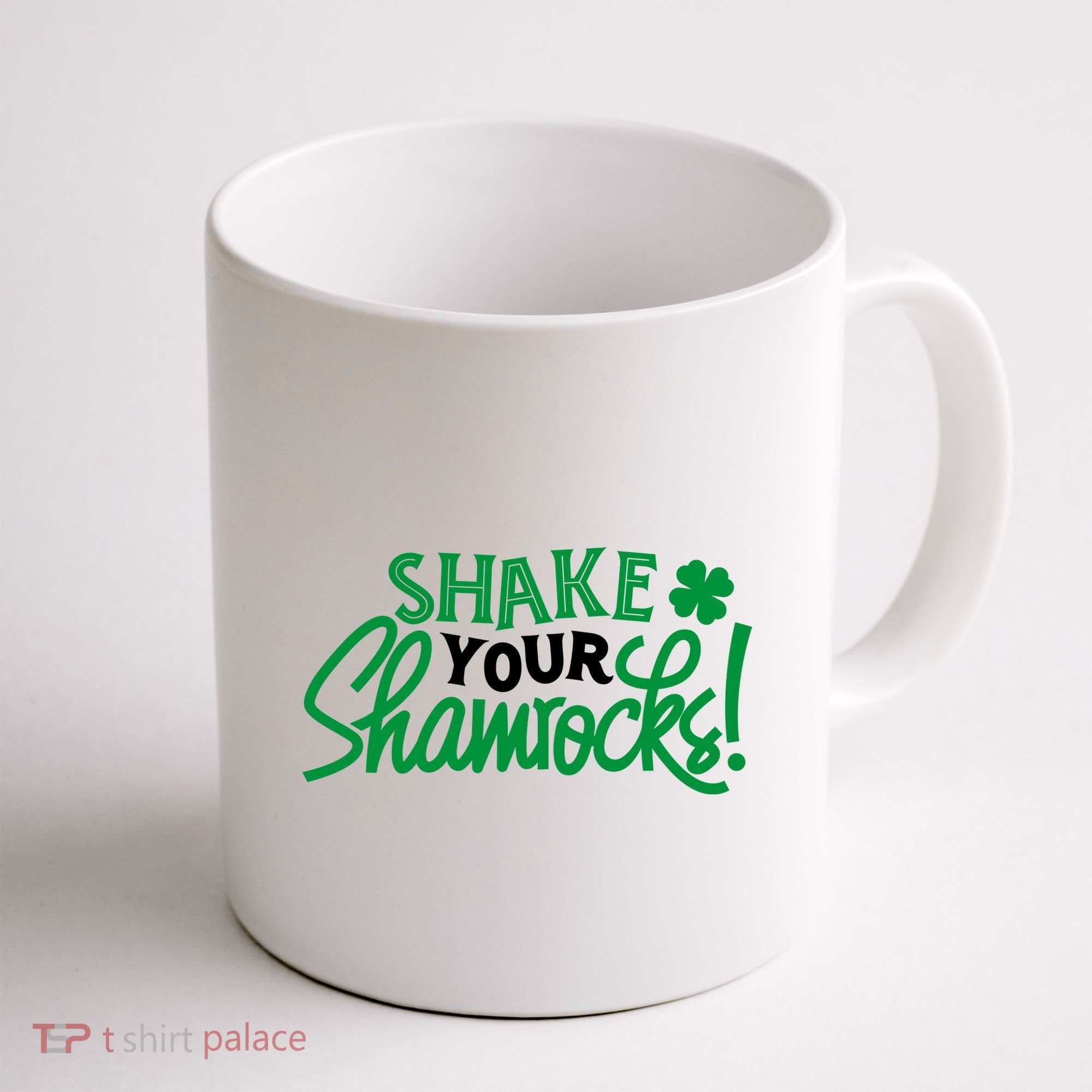 Shake Your Shamrocks Funny St Patricks Day Coffee Mug