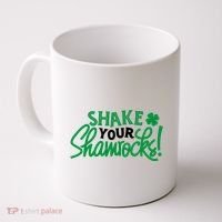 Shake Your Shamrocks Funny St Patricks Day Coffee Mug thumb 0
