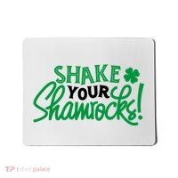 Shake Your Shamrocks Funny St Patricks Day Mousepad thumb 0