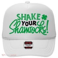 Shake Your Shamrocks Funny St Patricks Day Hat thumb 0