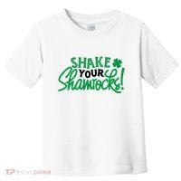 Shake Your Shamrocks Funny St Patricks Day Toddler T-Shirt thumb 0