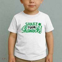 Shake Your Shamrocks Funny St Patricks Day Toddler T-Shirt thumb 2