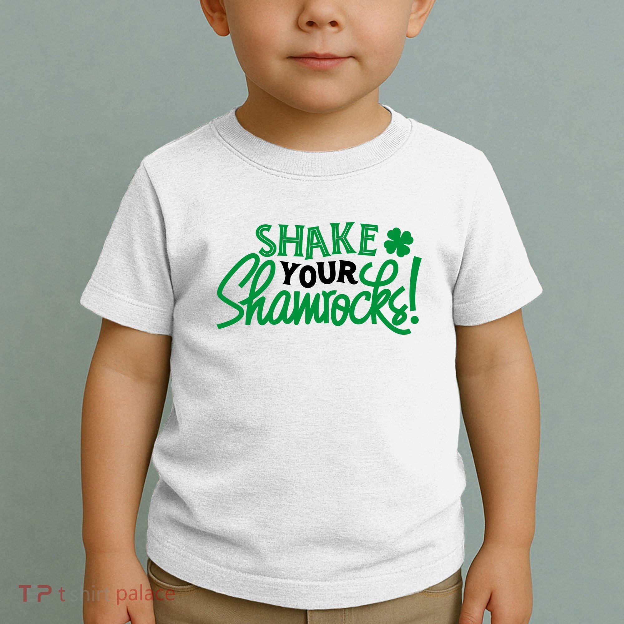 Shake Your Shamrocks Funny St Patricks Day Toddler T-Shirt