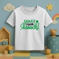 Shake Your Shamrocks Funny St Patricks Day Toddler T-Shirt thumb 3