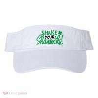 Shake Your Shamrocks Funny St Patricks Day Visor thumb 0