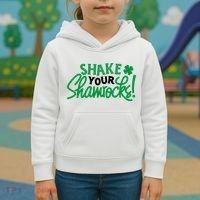 Shake Your Shamrocks Funny St Patricks Day Kids Hoodie thumb 3
