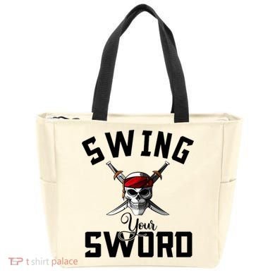 Swing Your Sword Hall State RIP Mike Coach Rest In Peace Tote Bag