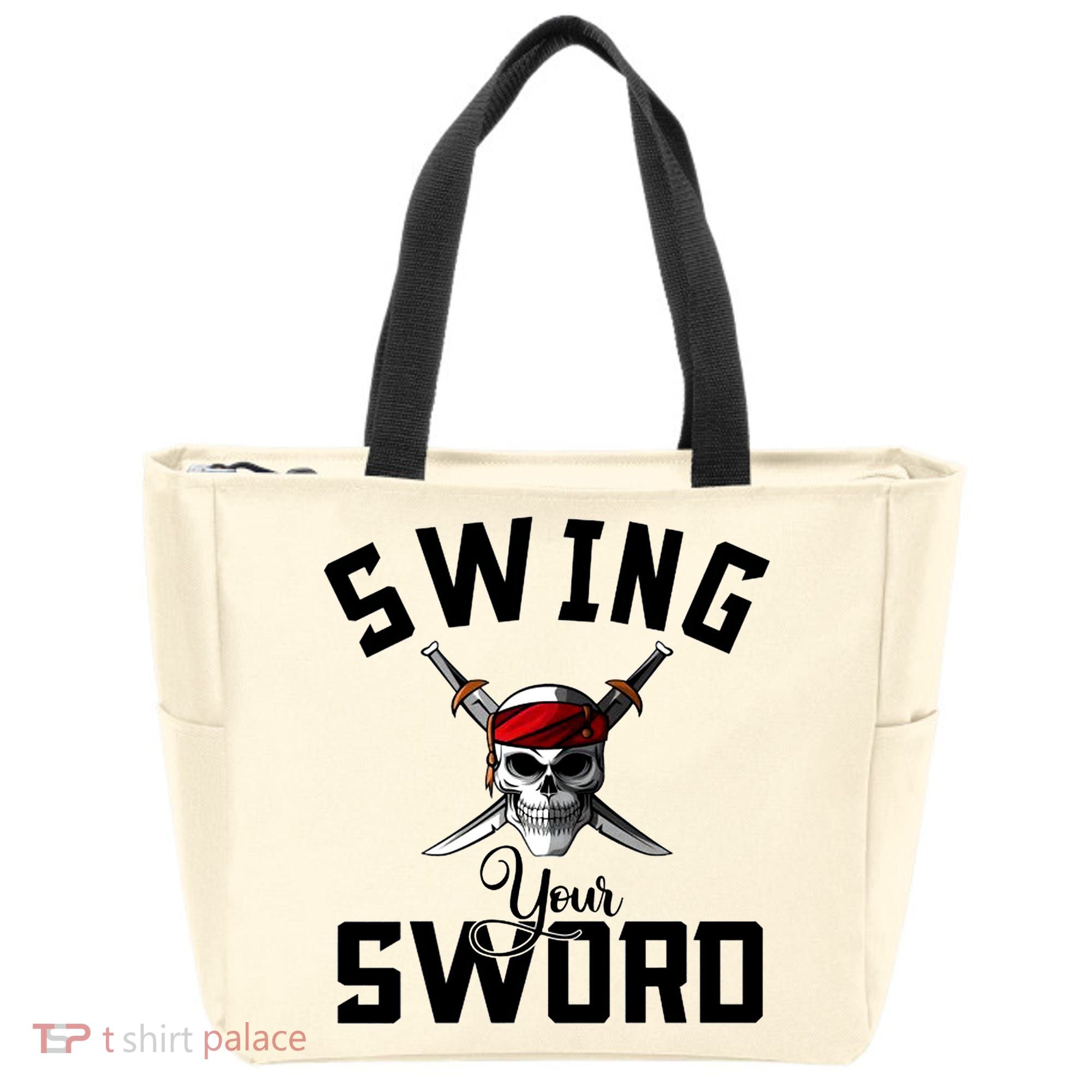 Swing Your Sword Hall State RIP Mike Coach Rest In Peace Tote Bag