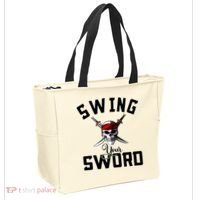 Swing Your Sword Hall State RIP Mike Coach Rest In Peace Tote Bag thumb 2