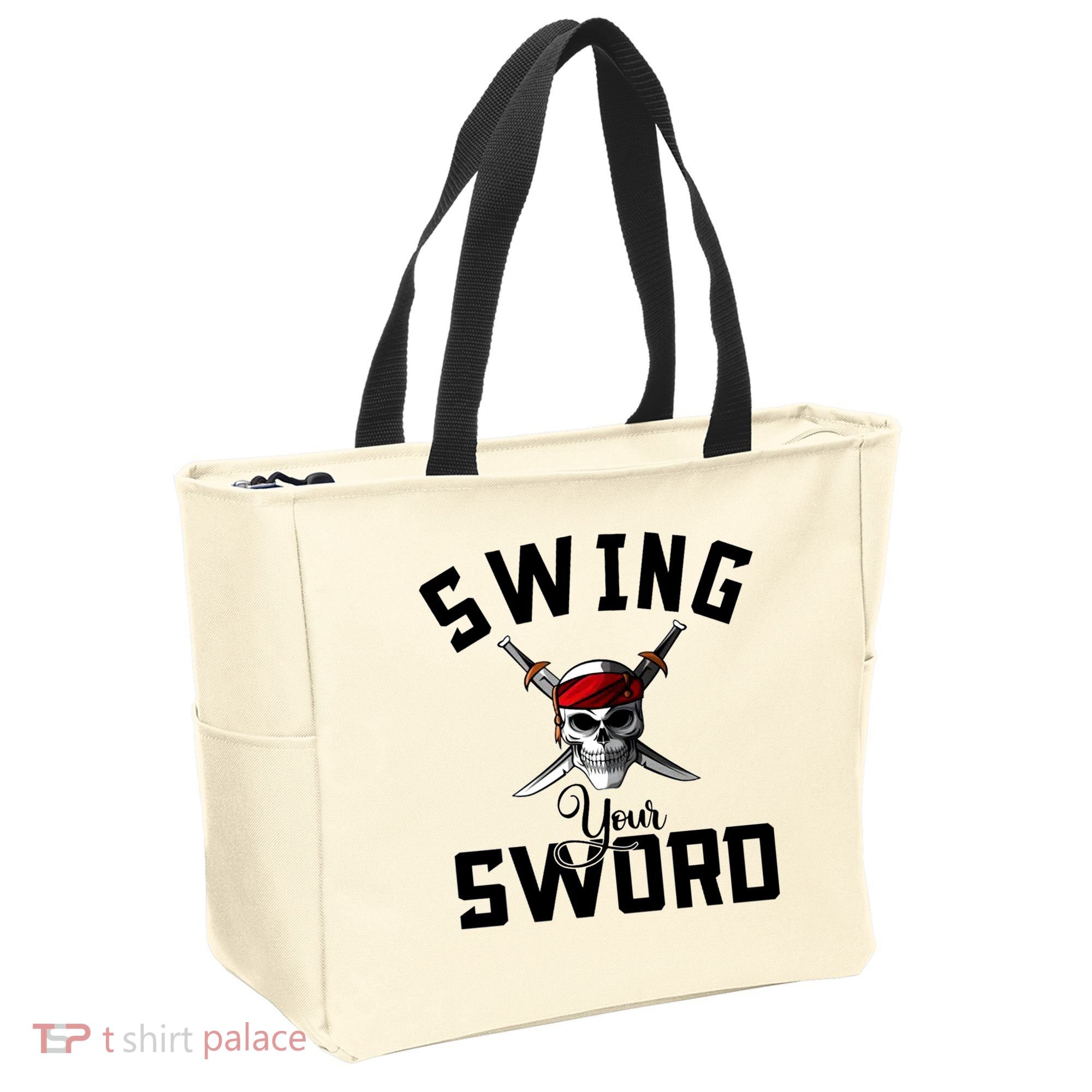 Swing Your Sword Hall State RIP Mike Coach Rest In Peace Tote Bag
