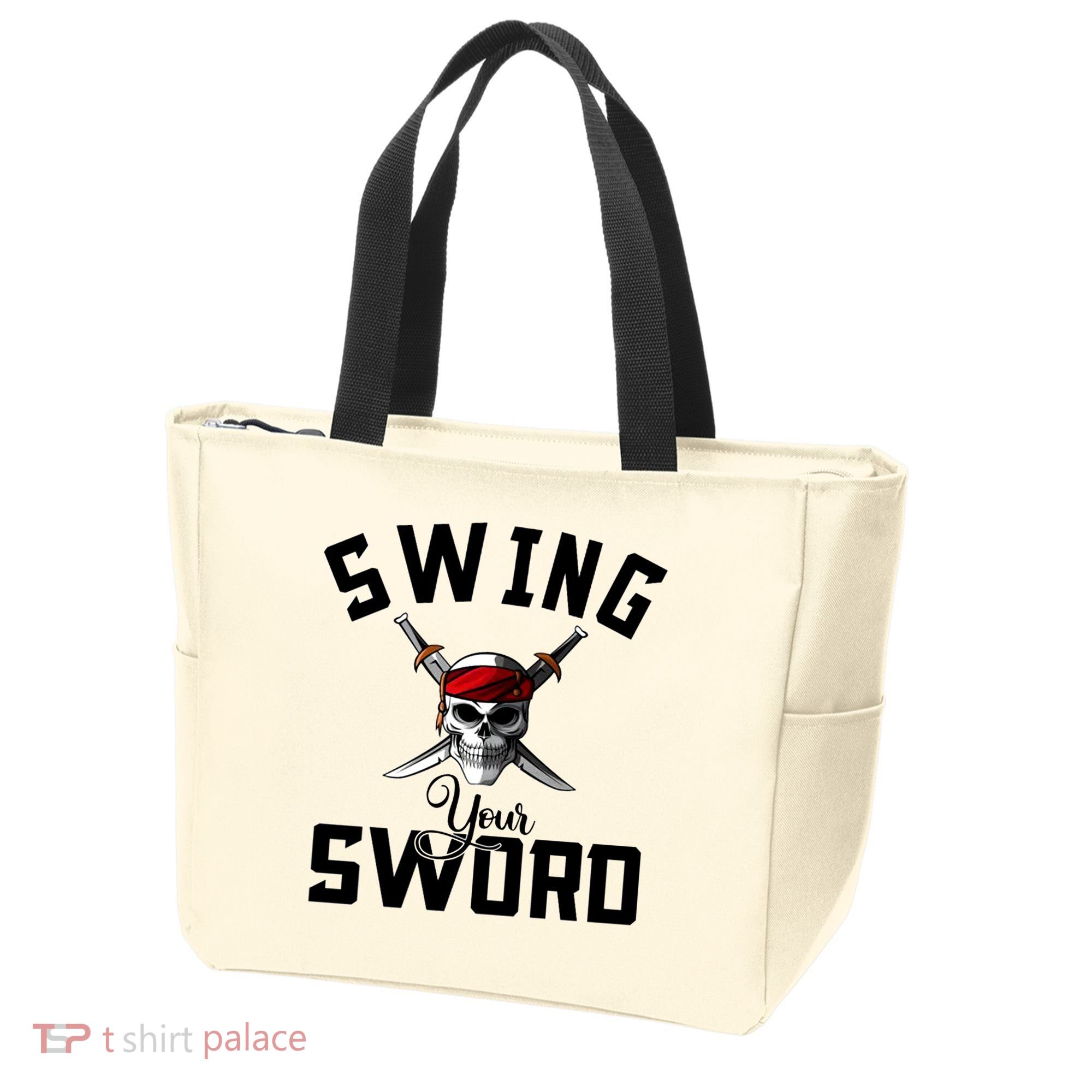 Swing Your Sword Hall State RIP Mike Coach Rest In Peace Tote Bag