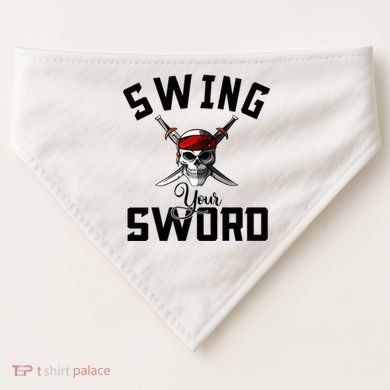 Swing Your Sword Hall State RIP Mike Coach Rest In Peace USA-Made Doggie Bandana