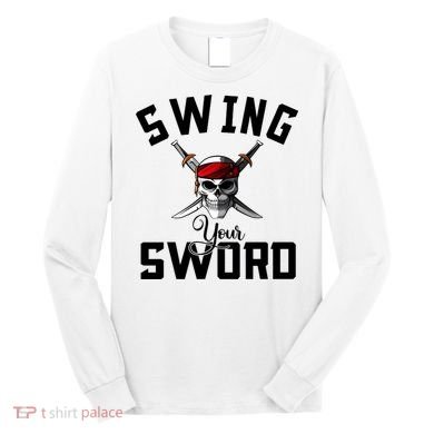 Swing Your Sword Hall State RIP Mike Coach Rest In Peace Long Sleeve Shirt