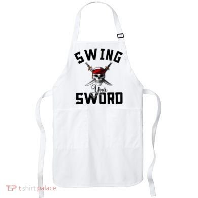 Swing Your Sword Hall State RIP Mike Coach Rest In Peace Apron