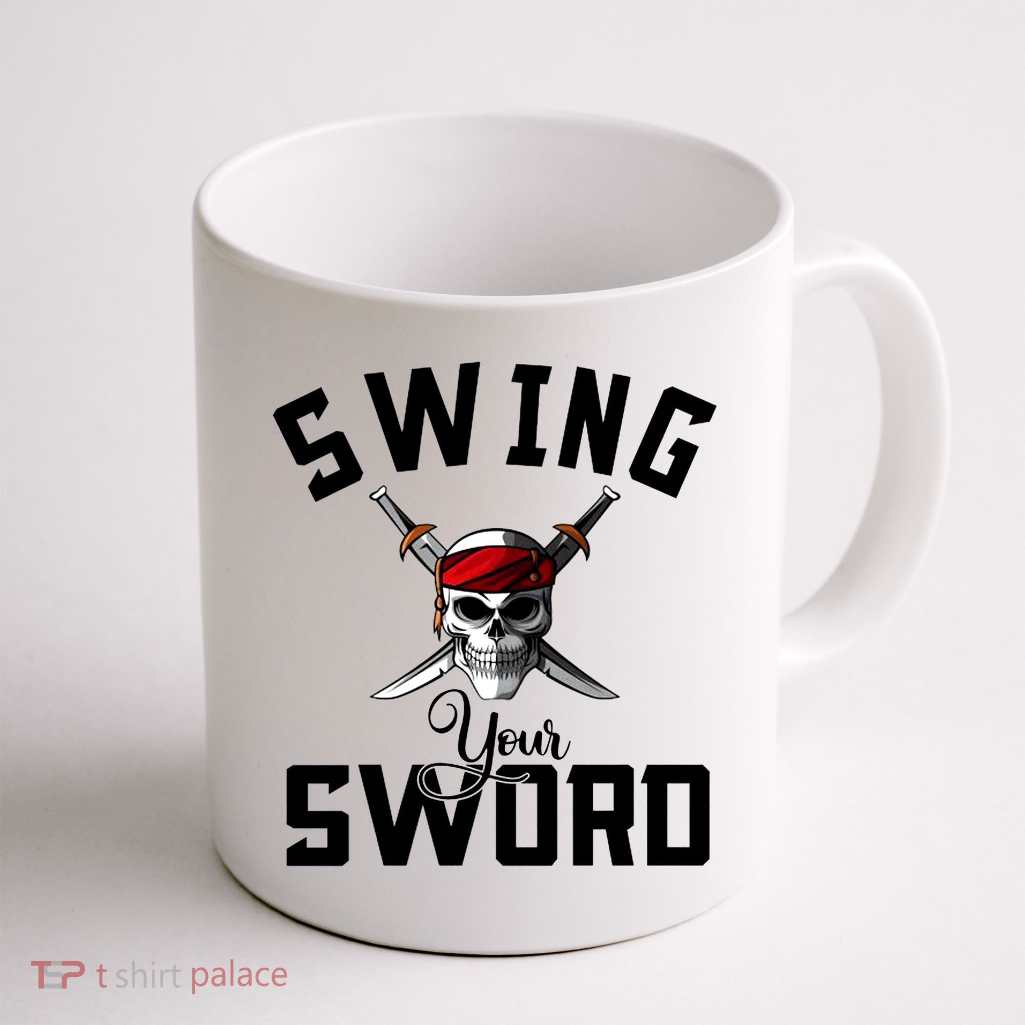 Swing Your Sword Hall State RIP Mike Coach Rest In Peace Coffee Mug