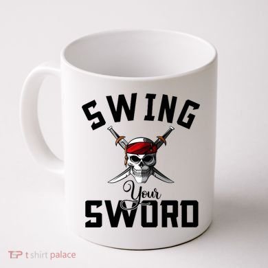 Swing Your Sword Hall State RIP Mike Coach Rest In Peace Coffee Mug