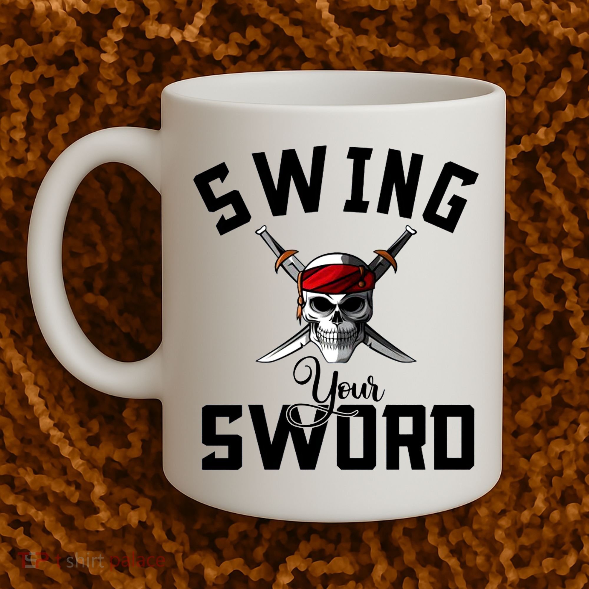 Swing Your Sword Hall State RIP Mike Coach Rest In Peace Coffee Mug