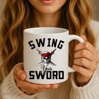 Swing Your Sword Hall State RIP Mike Coach Rest In Peace Coffee Mug thumb 3