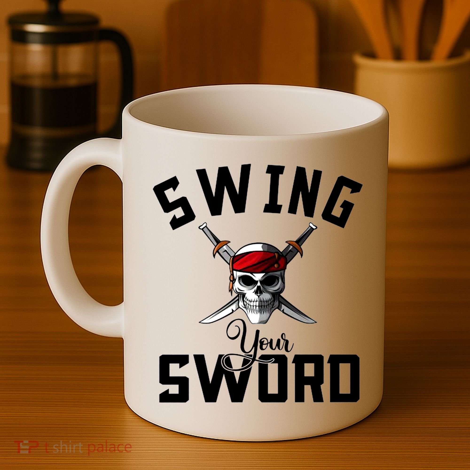 Swing Your Sword Hall State RIP Mike Coach Rest In Peace Coffee Mug