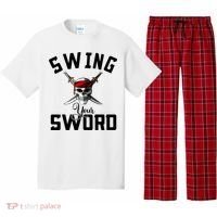Swing Your Sword Hall State RIP Mike Coach Rest In Peace Pajama Set thumb 0