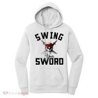 Swing Your Sword Hall State RIP Mike Coach Rest In Peace Women's Hoodie thumb 0
