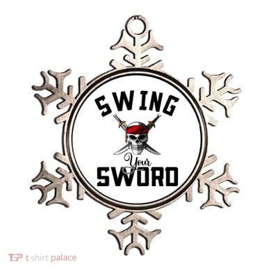 Swing Your Sword Hall State RIP Mike Coach Rest In Peace Ornament