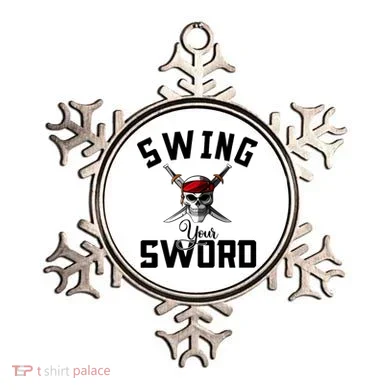 Swing Your Sword Hall State RIP Mike Coach Rest In Peace Ornament